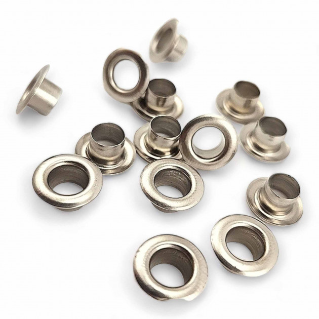 Stainless Eyelet 17/64" 6.6 mm 750 Pcs/Pack ER0004PPK Stainless Eyelet 17/64" 6.6 mm 750 Pcs/Pack ER0004PPK