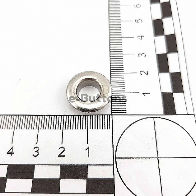 25/64" Stainless Steel Eyelet Inner Diameter 10 mm (250 Pcs/Pack) ER0024PPK