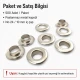 10 mm / 0.39 in Inner Diameter Stainless Metal Eyelet Capsule, 500 pcs/Pack ER0024P for textile, leather, and outdoor