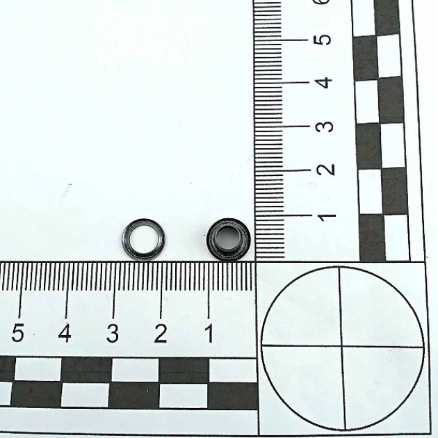 3/16" Brass 4,7 mm Curved Eyelet (500 Pcs/Pack) ERB0002PR