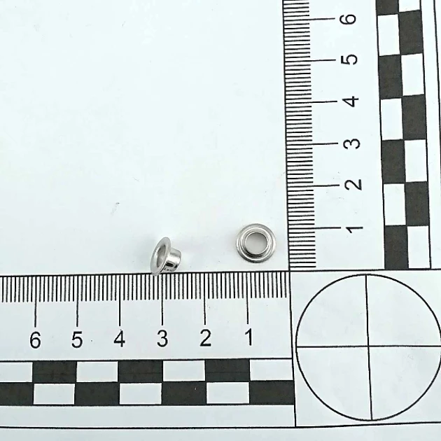 Kısa Boru Kuşgözü No 3 Pirinç 5 mm (500 Ad/Paket) ERB0003PRK