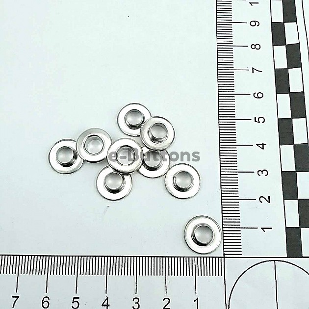 15/64" Brass 5,8 mm Double Sided Eyelet (500 Pcs/Pack) ERB0004PRC