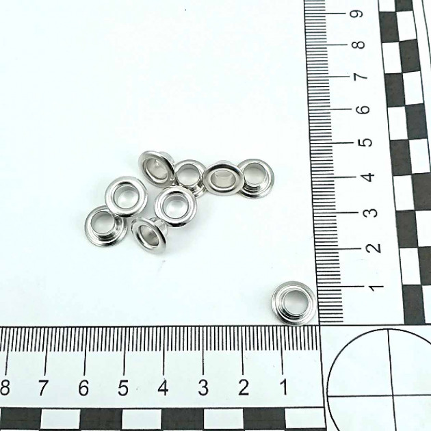 15/64" Eco Brass 5,9 mm Curved Eyelet (500 Pcs/Pack) ERB0004PRE