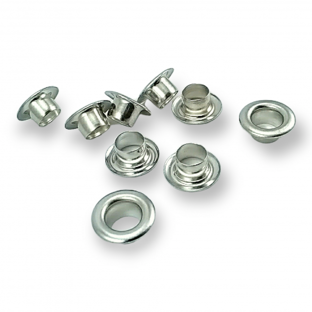 15/64" Eco Brass 5,9 mm Curved Eyelet (500 Pcs/Pack) ERB0004PRE