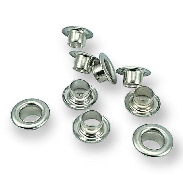 15/64" Eco Brass 5,9 mm Curved Eyelet (500 Pcs/Pack) ERB0004PRE