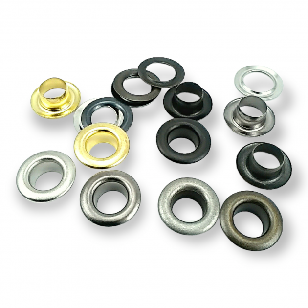 5/16" Brass Curved Eyelet 8 mm (500 Pcs/Pack) ERB0005PR