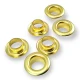 5/16" Brass Curved Eyelet 8 mm (500 Pcs/Pack) ERB0005PR