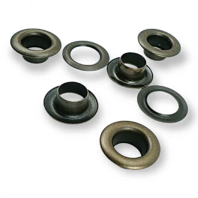 5/16" Brass Curved Eyelet 8 mm (500 Pcs/Pack) ERB0005PR