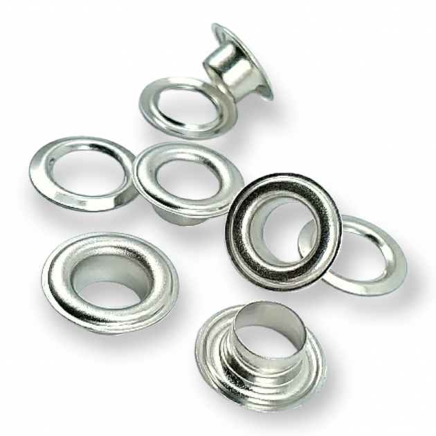 No 5 Pirinç Bombeli Kuşgözü 8 mm Kontürlü (500 Ad/Paket) ERB0005PRKON