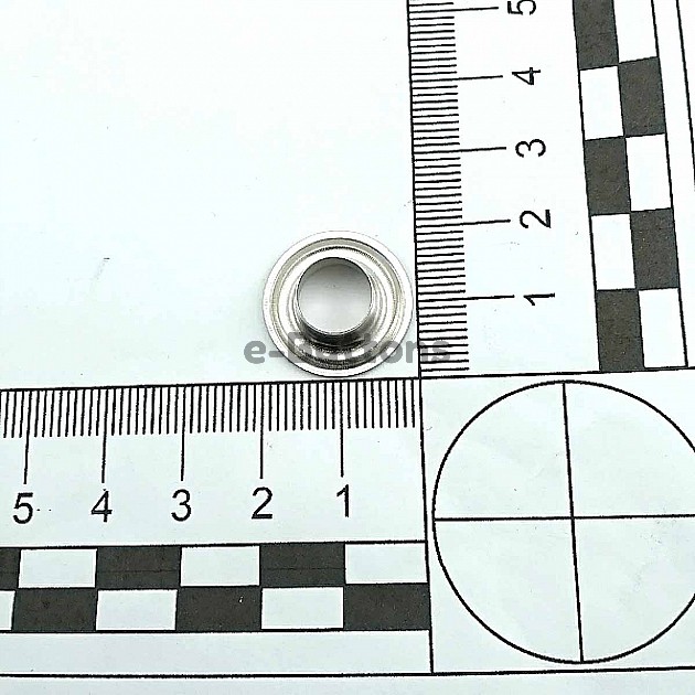 Contoured Eyelet 23/64" Brass 9.3 mm (500 Pcs/Pack) ERB0024PRKON