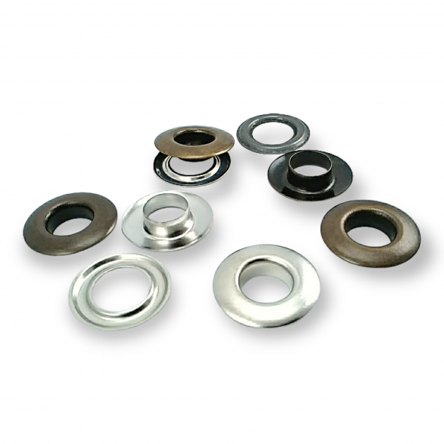 Eyelet 29/64" Brass 11,5 mm Curved ERB0026PR Eyelet 29/64" Brass 11,5 mm Curved ERB0026PR