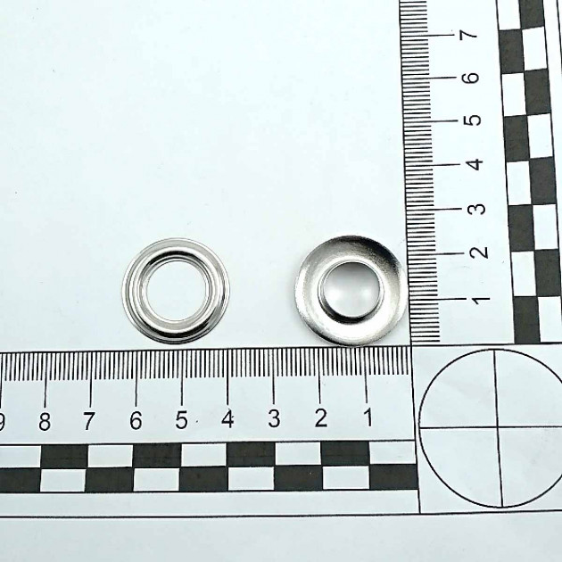 Eyelet 29/64" Brass 11,5 mm Curved ERB0026PR Eyelet 29/64" Brass 11,5 mm Curved ERB0026PR