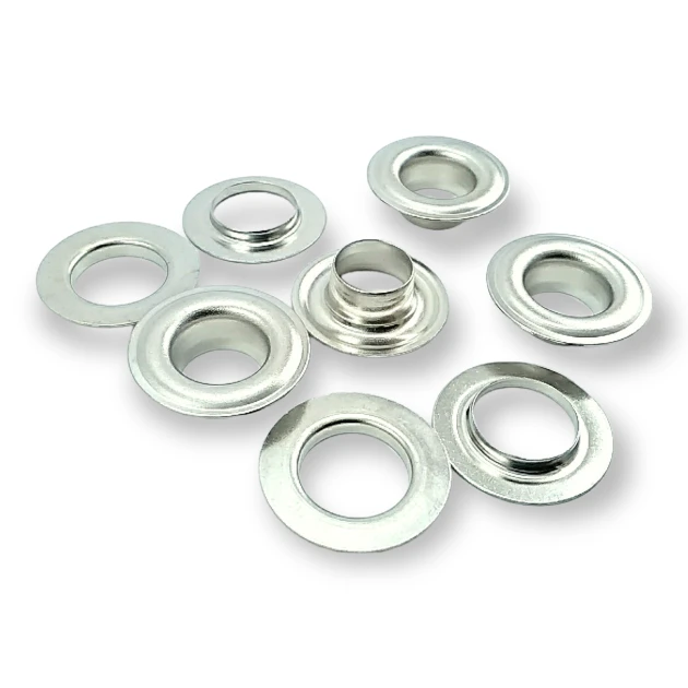 Brass Eyelet 15/32" 12 mm Domed Contoured (500 Pieces/Pack) ERB0027PRKON