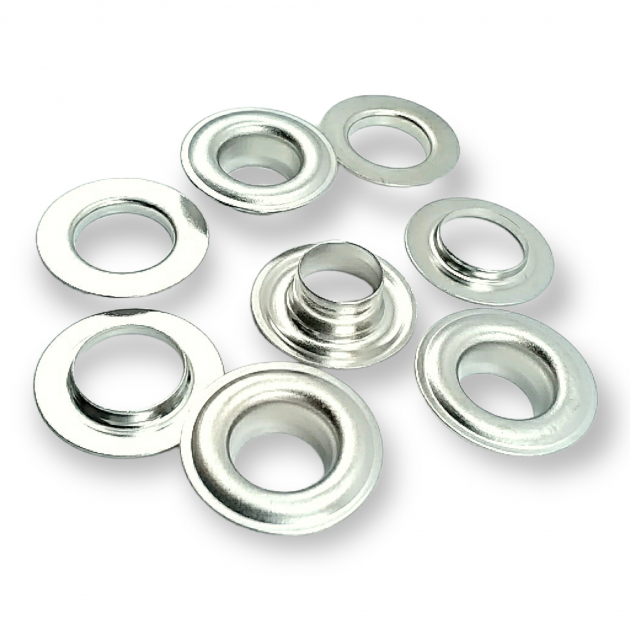 Brass Eyelet 15/32" 12 mm Domed Contoured (500 Pieces/Pack) ERB0027PRKON