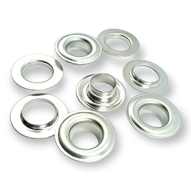 Brass Eyelet 15/32" 12 mm Domed Contoured (500 Pieces/Pack) ERB0027PRKON