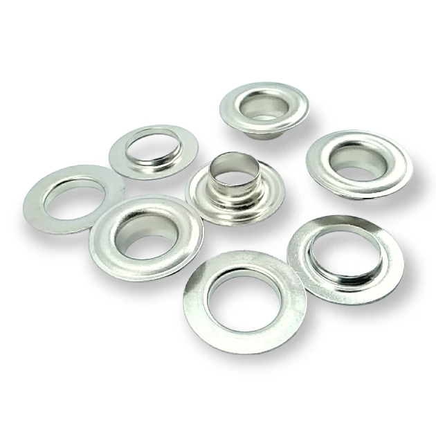 Brass Eyelet 15/32" 12 mm Domed Contoured (500 Pieces/Pack) ERB0027PRKON