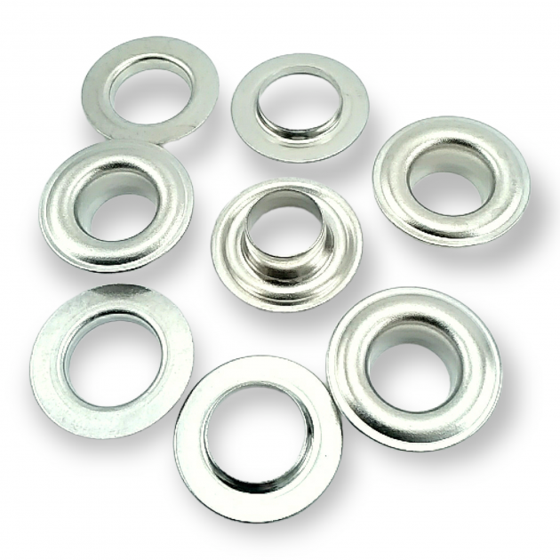 Brass Eyelet 15/32" 12 mm Domed Contoured (500 Pieces/Pack) ERB0027PRKON