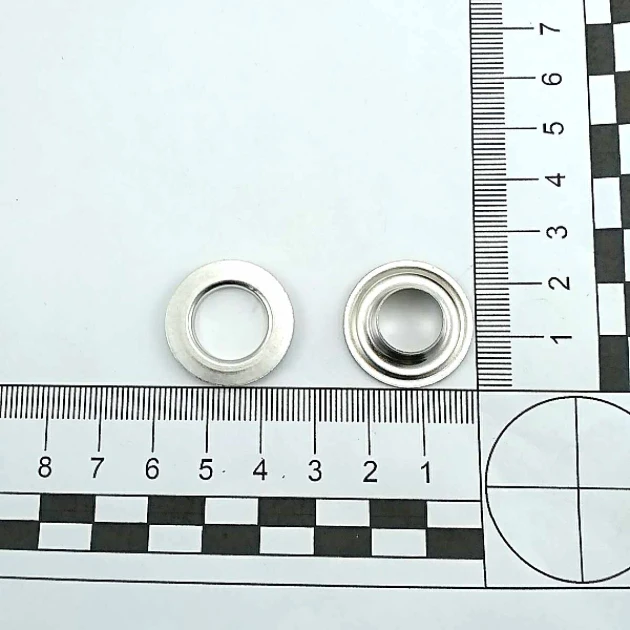 Brass Eyelet 15/32" 12 mm Domed Contoured (500 Pieces/Pack) ERB0027PRKON