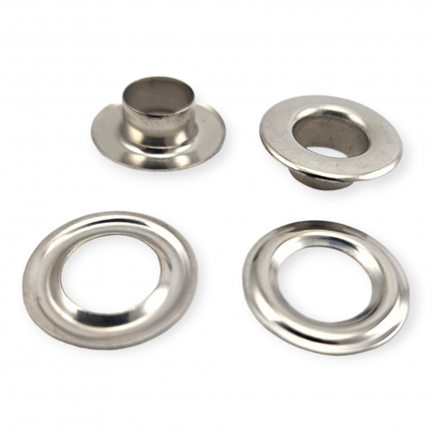 Flat Eyelet 3/8" Brass 9,5 mm ERD0024PR Flat Eyelet 3/8" Brass 9,5 mm ERD0024PR