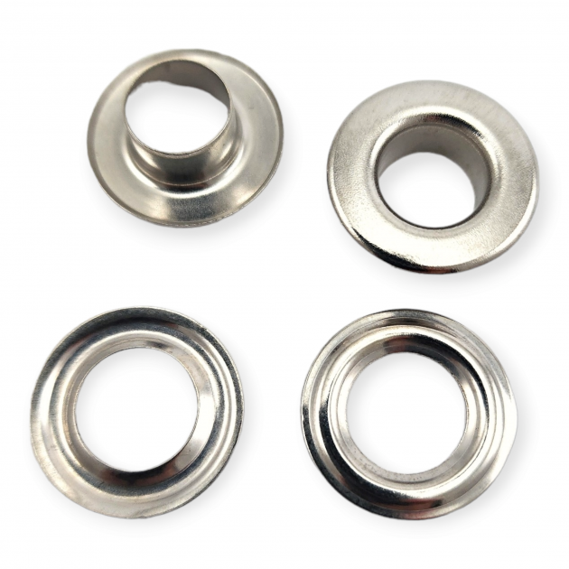 Flat Eyelet 3/8" Brass 9,5 mm ERD0024PR Flat Eyelet 3/8" Brass 9,5 mm ERD0024PR