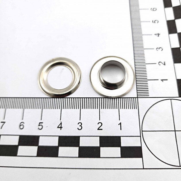 13 mm Flat Eyelet 17/32" Brass ERD0028PR 13 mm Flat Eyelet 17/32" Brass ERD0028PR