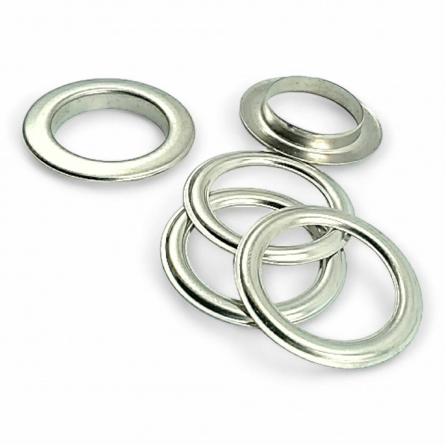 53/64" Brass 21 mm Flat Eyelet (500 Pcs/Pack) ERD0032PR