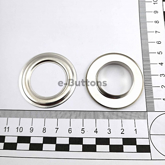 Flat Eyelet 1 ³/₃₂" Brass 27,7mm (500 Pcs/Pack) ERD0034PR