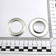 Flat Eyelet 1 ³/₃₂" Brass 27,7mm (500 Pcs/Pack) ERD0034PR