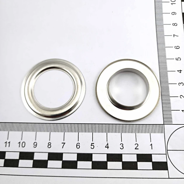 27,7 mm Düz Kuşgözü No 34 Pirinç (500 Ad/Paket) ERD0034PR