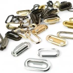 1 cm Oval Eyelet Brass 25/64" (500 Pieces/Pack) EROV0010PR