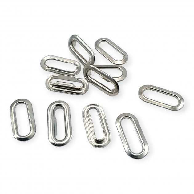 1,5 cm Oval Eyelet Brass 19/32" (500 Pieces/Pack) EROV0015PR