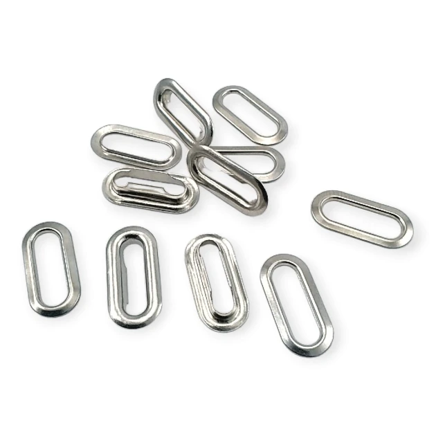 1,5 cm Oval Eyelet Brass 19/32" (500 Pieces/Pack) EROV0015PR