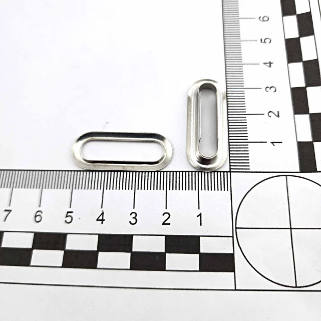 2,5 cm Oval Kuşgözü Pirinç No 5 EROV0025PR