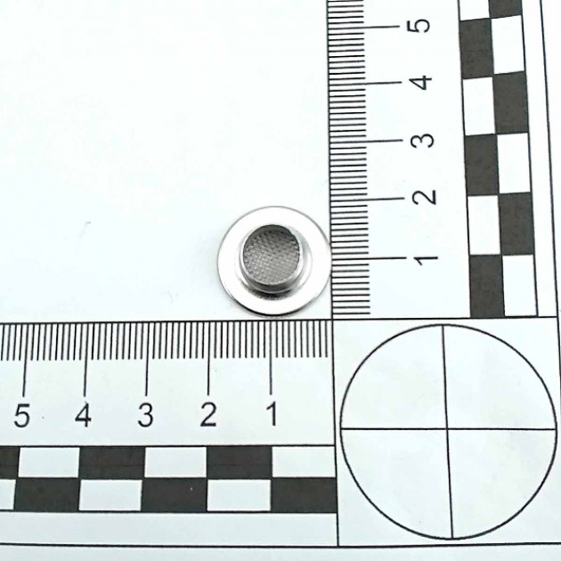 23/64" Brass 9.1 mm Eyelet With Strainer ERSZ0024PR