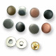 Magnetic Snap Buttons 15 mm Curved Brass Set of 4 ERMK015PR Magnetic Snap Buttons 15 mm Curved Brass Set of 4 ERMK015PR