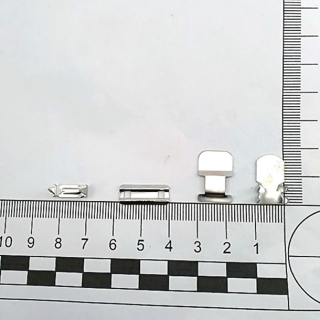 Etek ve Pantolon Kancası 4 lü Takım Pirinç 250 adet Ak00101PR