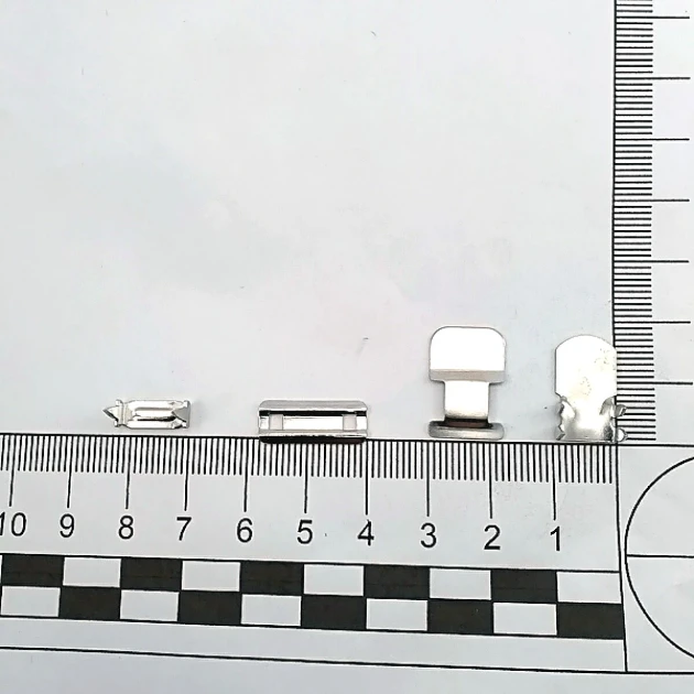 Etek ve Pantolon Kancası 4 lü Takım Pirinç 250 adet Ak00101PR