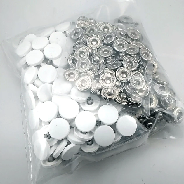 5 mm Alfa Çıtçıt Düğme 1 Plastik Kapak Saç 3 Alt Parça 144 Adet/Paket CPL0001PPK