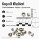 5 mm Inner Diameter Stainless Metal Eyelet, 1000 pcs/Pack ER0002PPK for crafting and textile applications