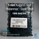 5 mm Stainless Eyelet Black Oxide 13/64" Inner Diameter 1000 Pcs/Pack ER0002PPKSO