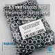 7/32" Eyelet Stainless Free Nickel Inner Diameter 5.5 mm 750 Pcs/Pack ER0003PPK
