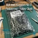 17/64" Eyelets Old Silver  Stainless 750 Pcs/Pack ER0004PPKKO