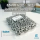 Stainless Eyelet 21/64"  8.5 mm 500 Pcs/Pack ER0005PPK