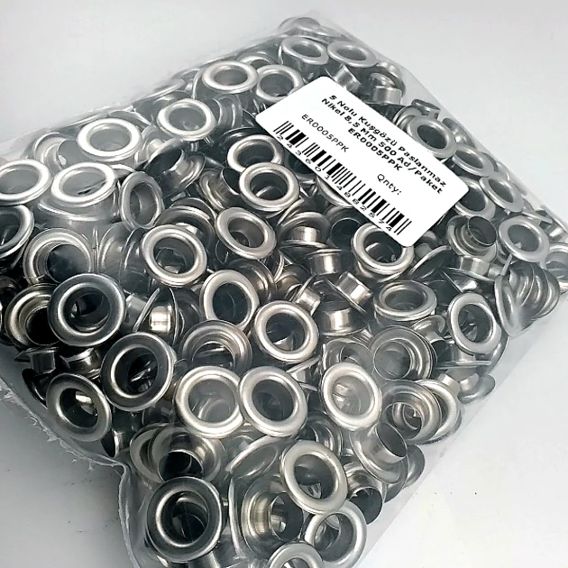 Stainless Eyelet 21/64"  8.5 mm 500 Pcs/Pack ER0005PPK