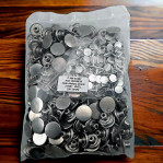 17 mm 27L  Jeans Button 13/64" Stainless Steel 200 pcs/pkt ERK0170PPK