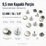 33.5 Pin Rivet 9.5 mm (0.37") Stainless Steel Cap / Aluminum Pin – Single Sale ERPER095P