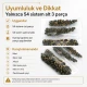 Antique Brass Color Stainless 54 System Lower 3 Parts, 100 pcs/Pack - Ideal for snap fastener applications in coats, bags