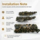 Antique Brass Color Stainless 54 System Lower 3 Parts, 100 pcs/Pack - Ideal for snap fastener applications in coats, bags