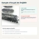 Black Nickel Stainless 54 System Snap Fasteners for Coats, Jackets, Bags - 100 pcs Pack