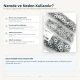 Black Nickel Stainless 54 System Lower 3 Parts - 100 pcs Pack for Snap Fasteners in Coats, Jackets, Bags and More